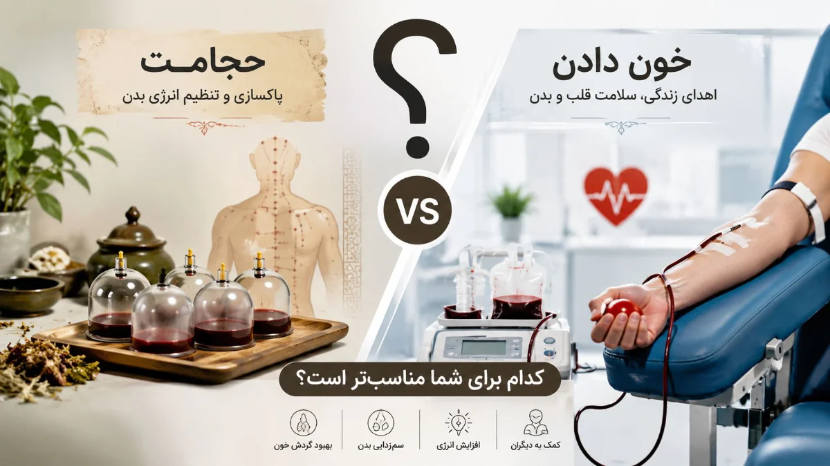 حجامت بهتر است یا خون دادن-میرصالحی