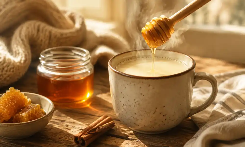 شیر عسل برای سرما خوردگی-میرصالحی