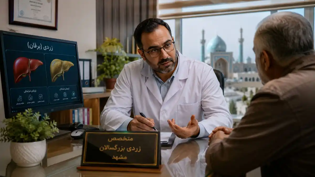 متخصص زردی بزرگسالان در مشهد-میرصالحی