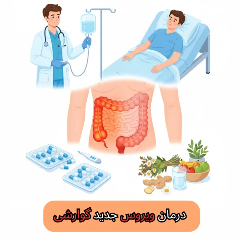درمان ویروس جدید گوارشی-میرصالحی