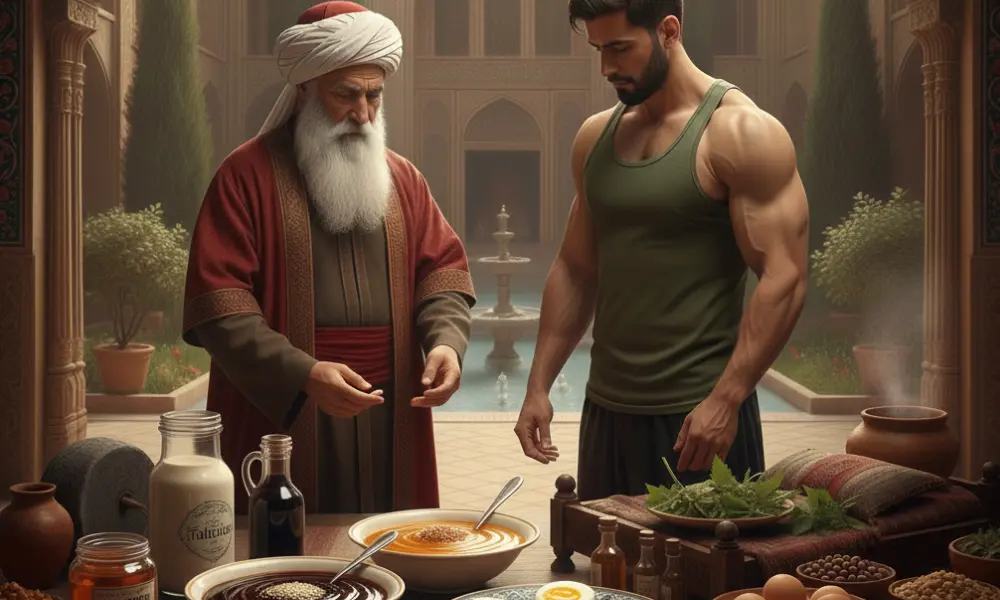 مقوی ترین ترکیب عضله ساز طبیعی در طب سنتی-میرصالحی