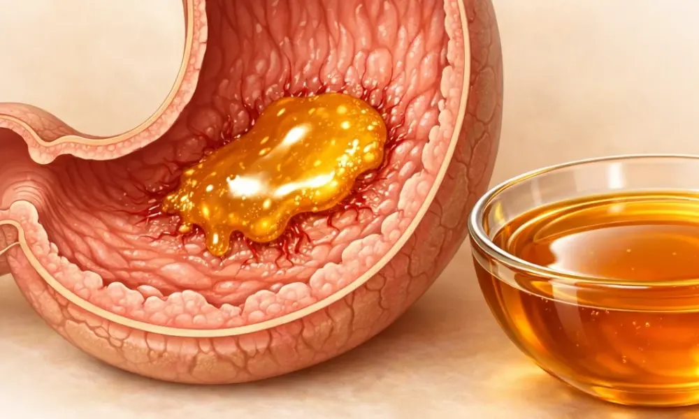 درمان زخم معده با عسل-میرصالحی