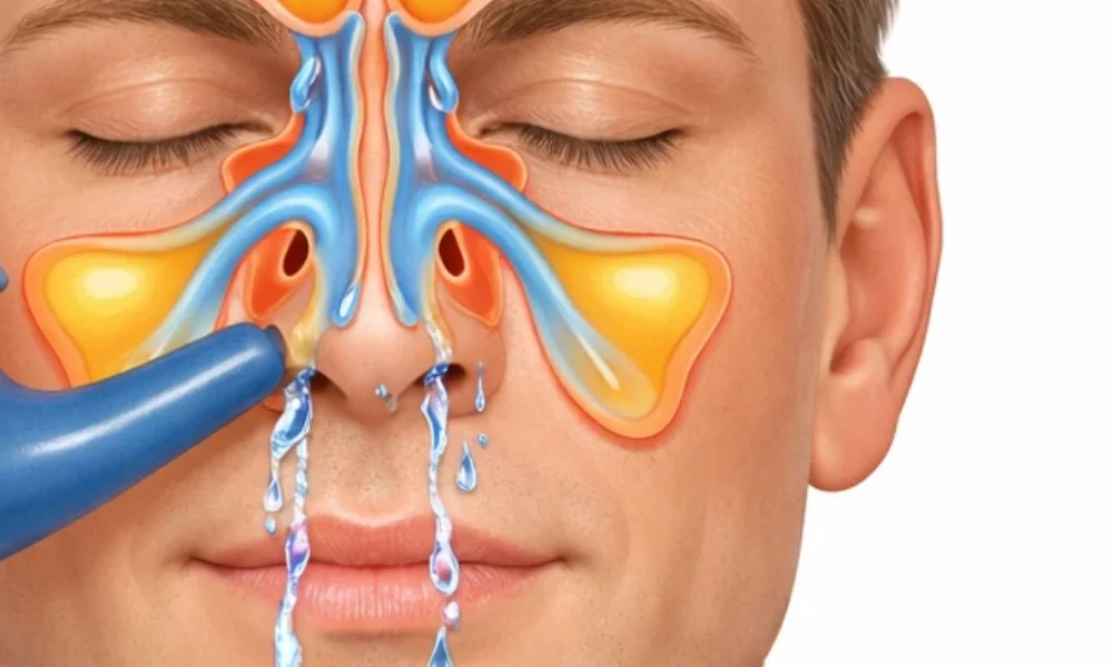 شستشو مجرای دماغ-میرصالحی