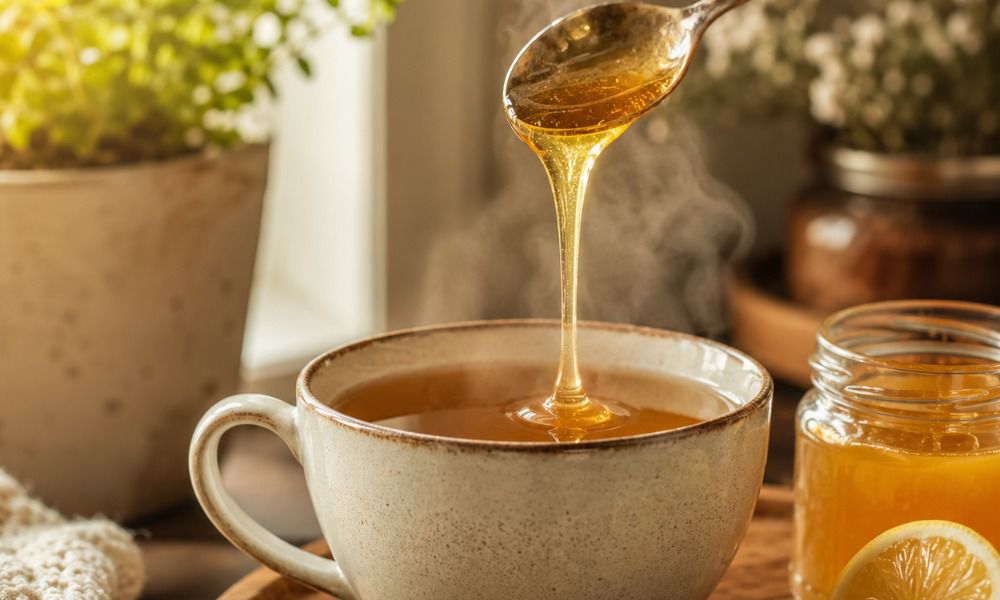 چای و عسل برای گلو درد-میرصالحی