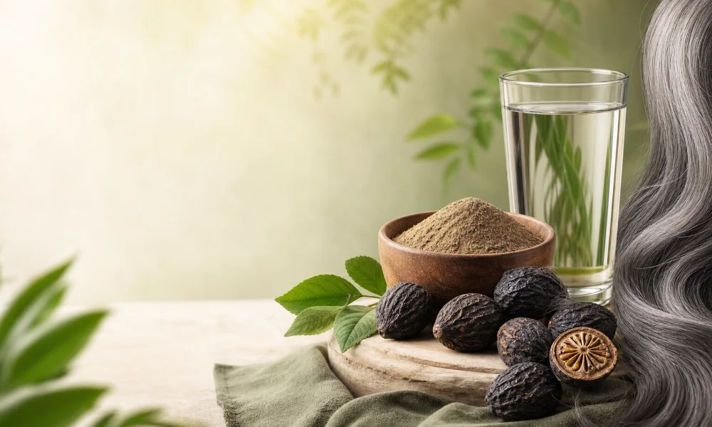 بهترین زمان مصرف هلیله سیاه برای سفیدی مو-میرصالحی