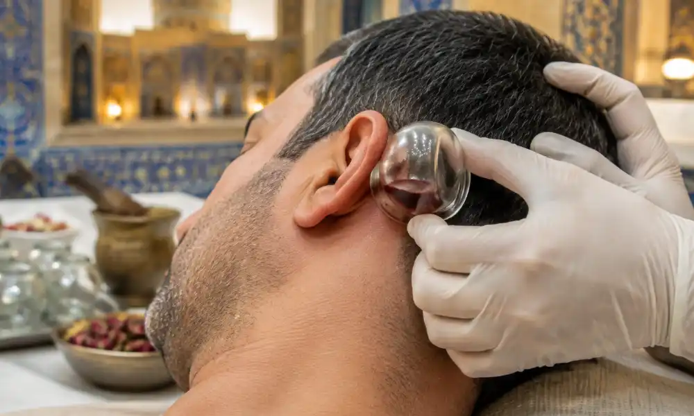 حجامت پشت گوش در مشهد برای زردی-میرصالحی
